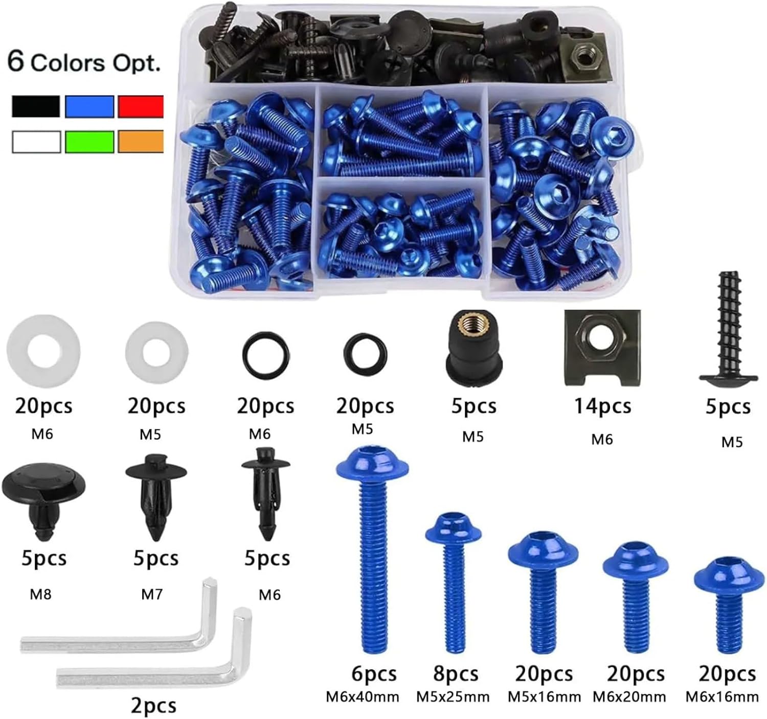 オートバイ用ボルトナットキット For Transalp FMX NX For XRV650 T